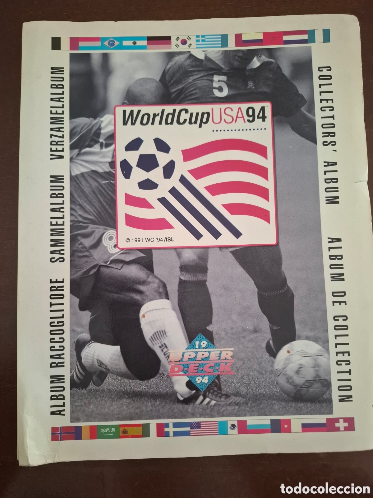 Coleccionismo &aacute;lbumes: Album usa 94 upper deck 283 cartas