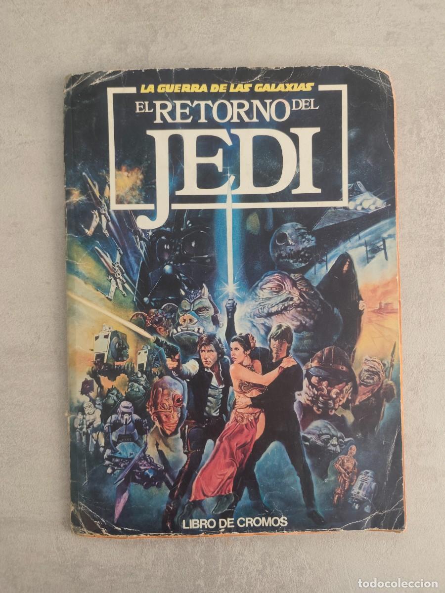 Coleccionismo &aacute;lbumes: album cromos star wars el retorno del jedi pacosa dos con 182 de200 cromos