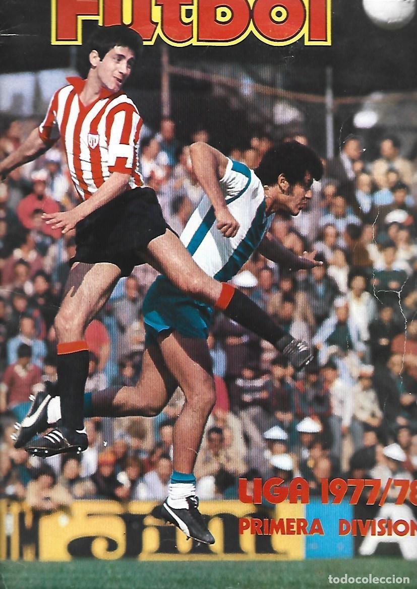 Coleccionismo &aacute;lbumes: &Aacute;lbum Futbol Liga 1977/78 primera divisi&oacute;n, todo lo editado a falta de 7 cromos, Este, muy buen esta