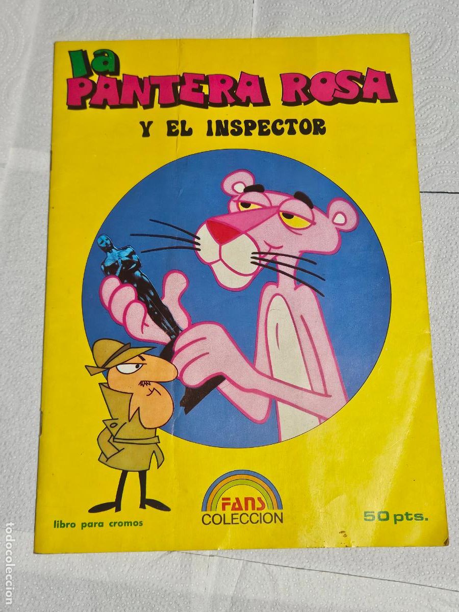 Coleccionismo &aacute;lbumes: ALBUM LA PANTERA ROSA Y EL INSPECTOR - FANS COLECCION 1983 - INCOMPLETO