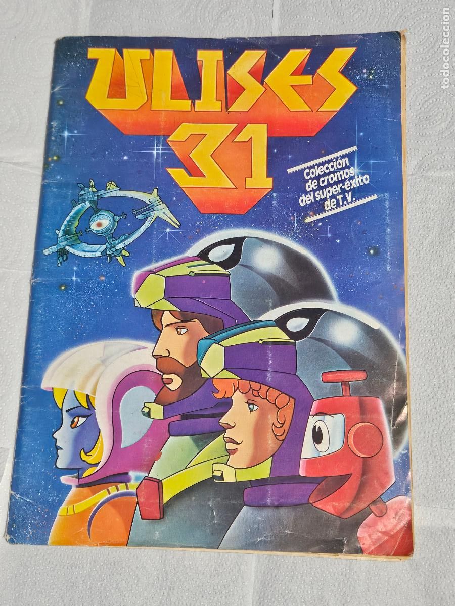 Coleccionismo &aacute;lbumes: ALBUM CROMOS ULISES 31 EDICIONES ESTE 1981 - INCOMPLETO