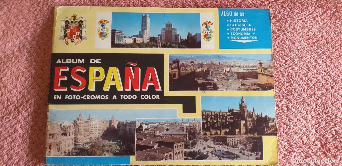 Coleccionismo &aacute;lbumes: ESPA&Ntilde;A-ALBUM EN FOTO-CROMOS-DEPOSITO LEGAL B-6721-1967