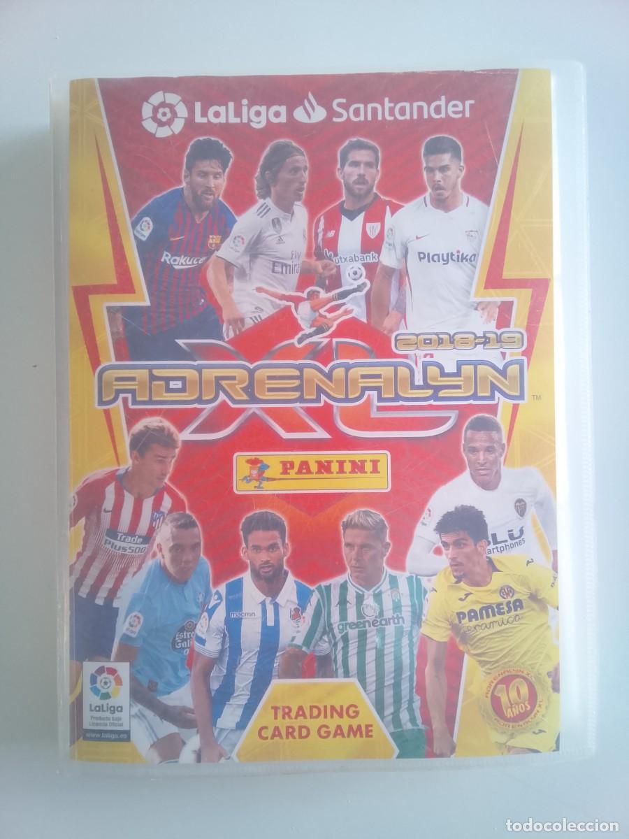 Coleccionismo &aacute;lbumes: Album album Adrenalyn 2018 2019 18 19 con 580 cromos
