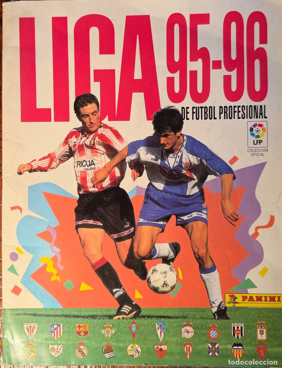 Coleccionismo &aacute;lbumes: ALBUM PANINI LIGA 95-96 FALTAN 142 CROMOS