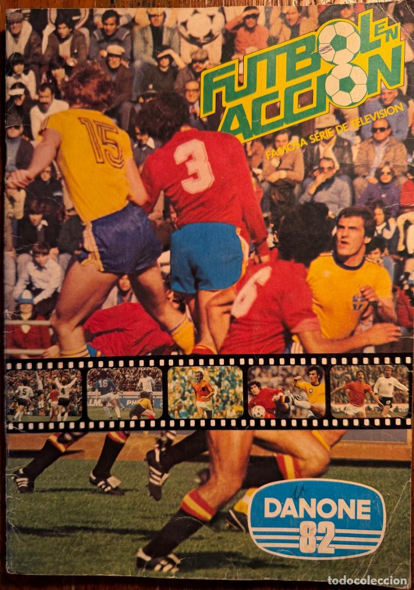 Coleccionismo &aacute;lbumes: ALBUM FUTBOL EN ACCION. FALTAN 6 CROMOS