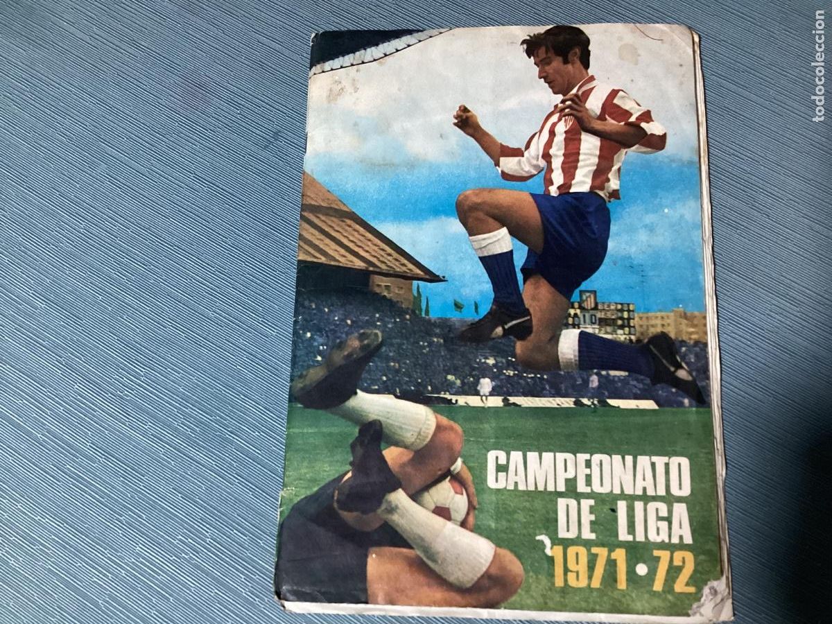 Collectionnisme Albums: ALBUM CAMPEONATO DE LIGA 1971-72 EDITORIAL DISGRA-FHER A FALTA DE 32 CROMOS