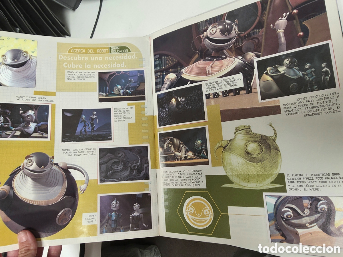 Coleccionismo &aacute;lbumes: &Aacute;lbum de cromos robots - Foto 2