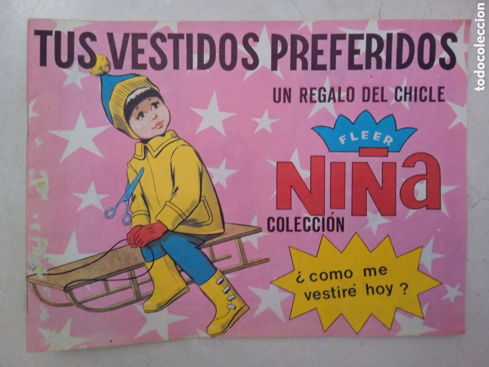 Coleccionismo &aacute;lbumes: Album Ni&ntilde;a Fleer Tus Vestidos Preferidos Vac&iacute;o