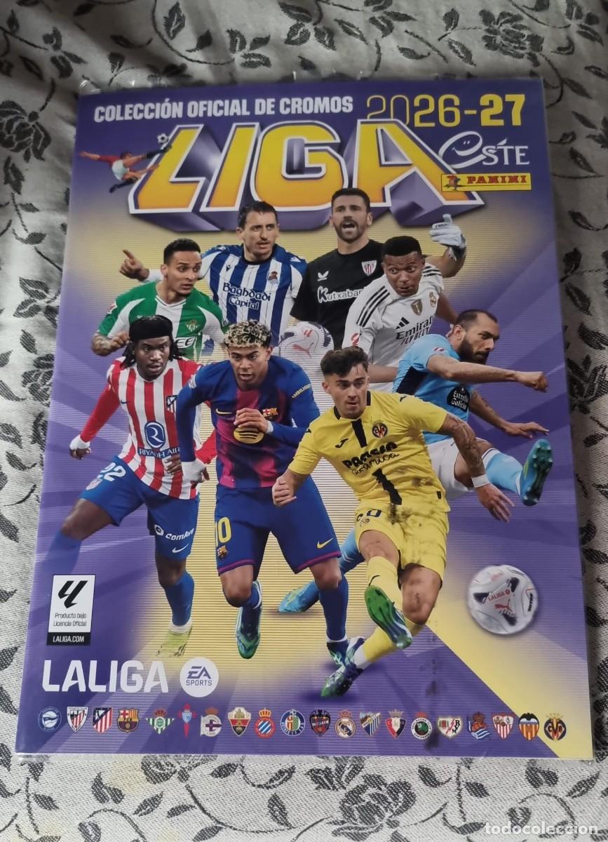 Coleccionismo &aacute;lbumes: &Aacute;lbum NUEVO a estrenar (plancha) de la liga ESTE 2026-27 de PANINI