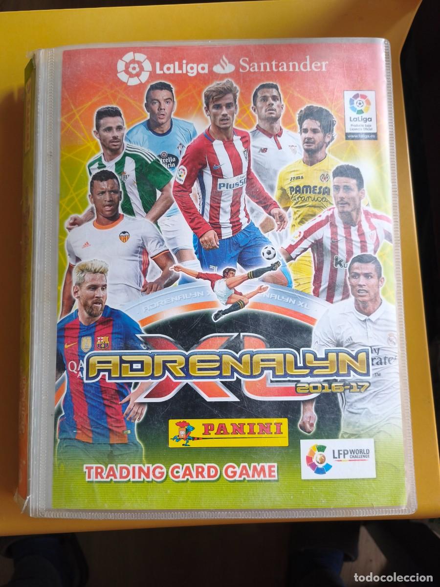Coleccionismo &aacute;lbumes: adrenalyn 2016 17, contiene 501 cromos