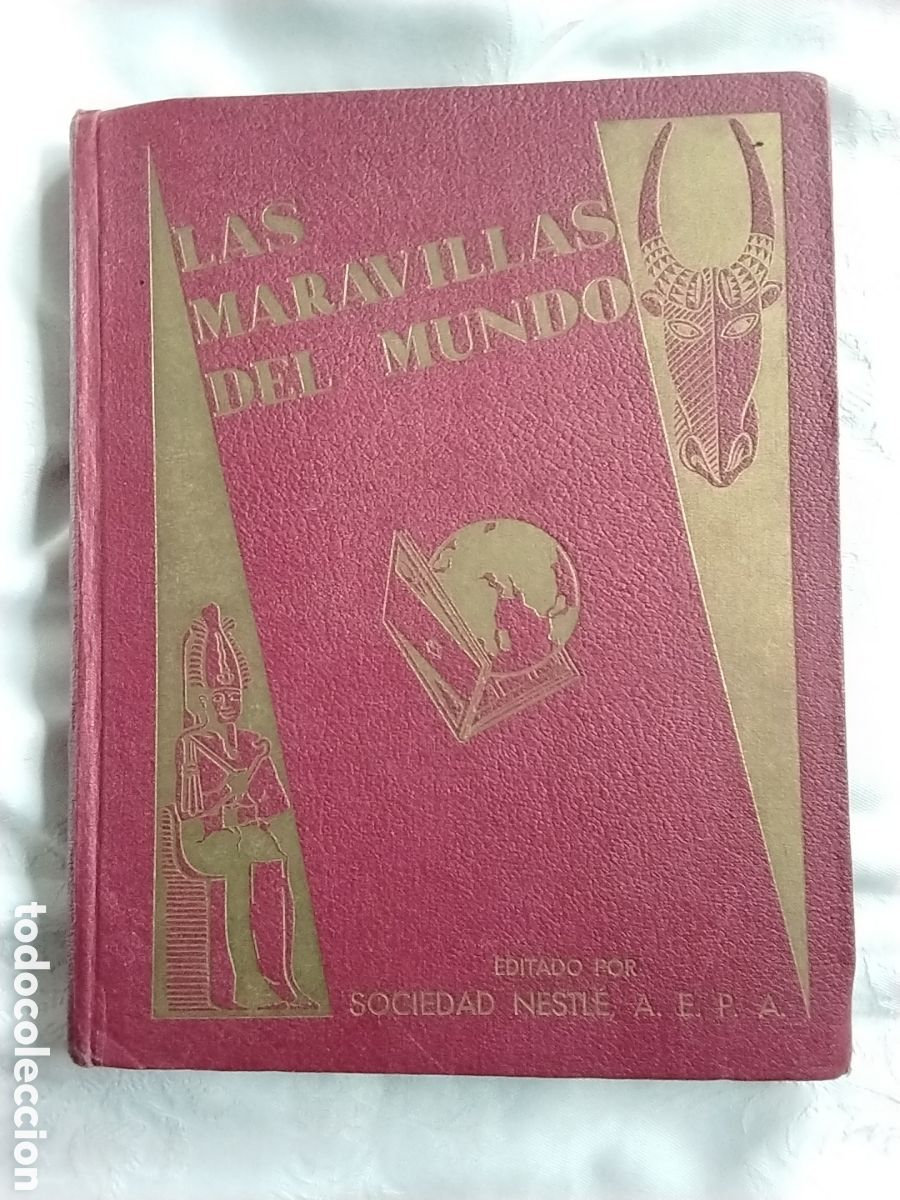 Coleccionismo &aacute;lbumes: ALBUM LAS MARAVILLAS DEL MUNDO INCOMPLETO