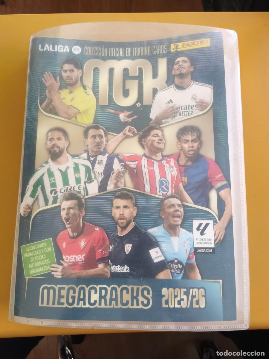 Coleccionismo &aacute;lbumes: megacracks 2025 26, contiene 295 cromos