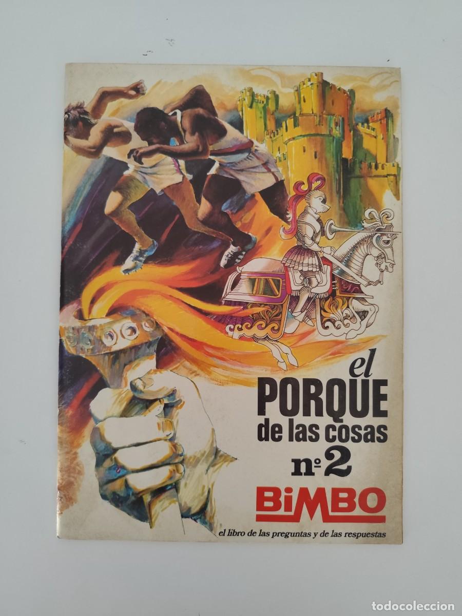 Coleccionismo &aacute;lbumes: * &Aacute;lbum con 19 cromos El porque de las cosas n&deg;2 Bimbo
