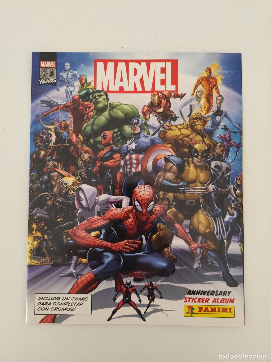 Coleccionismo &aacute;lbumes: * &Aacute;lbum vac&iacute;o Marvel 80 Years Panini