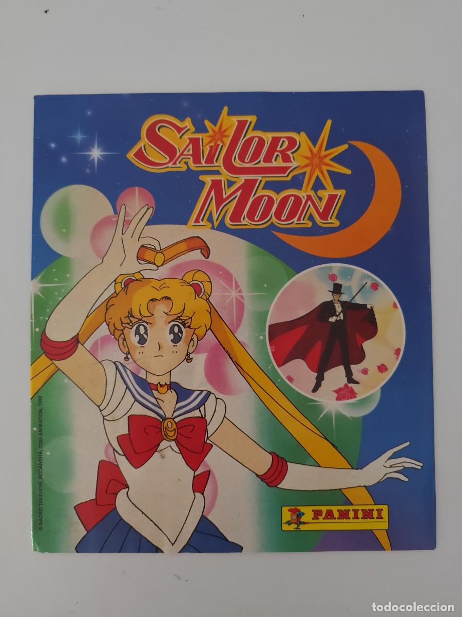 Coleccionismo &aacute;lbumes: * &Aacute;lbum con 63 cromos Sailor Moon Panini
