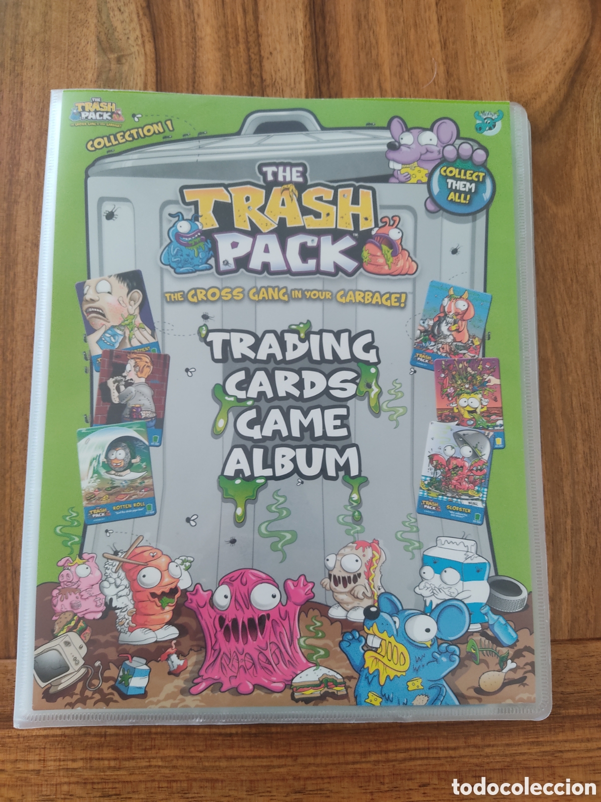 Coleccionismo &aacute;lbumes: THE TRASH PACK 2011 TRADING CARDS GAME ALBUM CON 114 DE 125 CARTAS