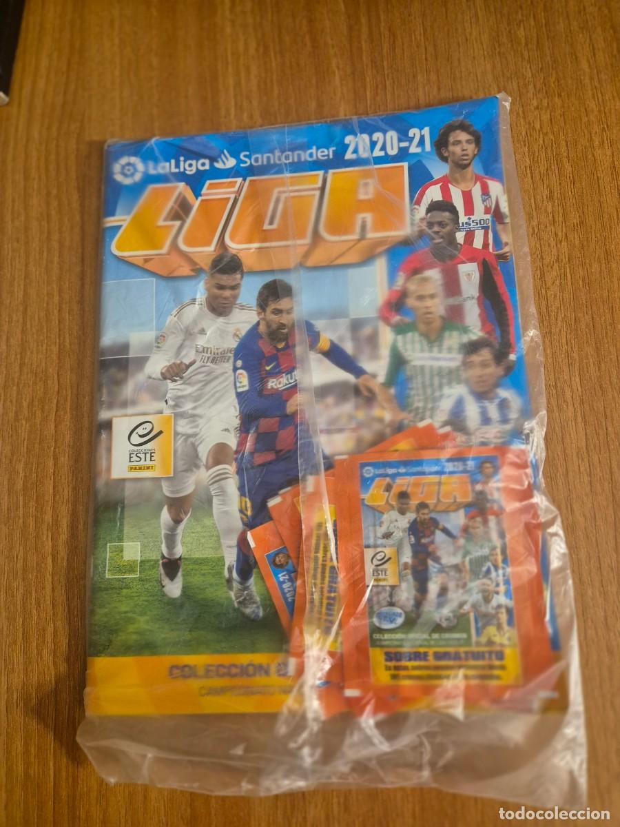 Coleccionismo &aacute;lbumes: ALBUM LA LIGA SANTANDER 2020-21--CONTIENE SABRES NUVOS