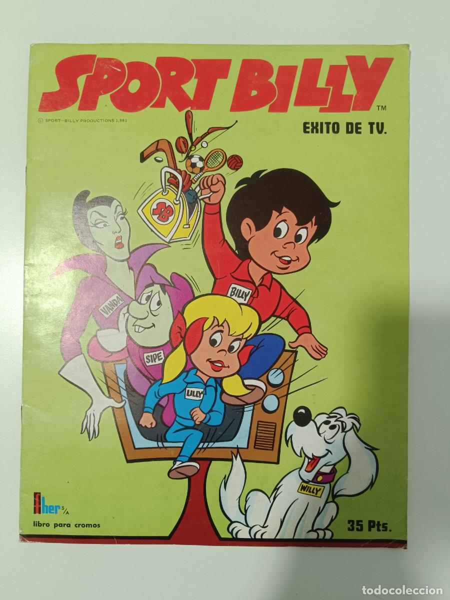 Coleccionismo &aacute;lbumes: ALBUM DE CROMOS SPORT BILLY FHER - VER FOTOS
