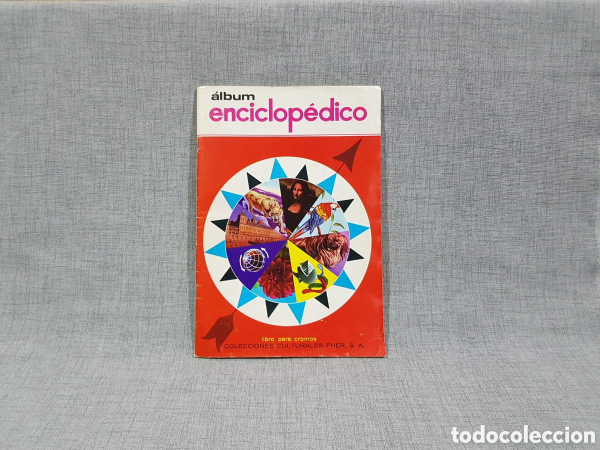 Coleccionismo &aacute;lbumes: &Aacute;LBUM ENCICLOP&Eacute;DICO COLECCIONES CULTURALES FHER 1967 INCOMPLETO TIENE 305 DE 382 CROMOS (FALTAN 77)