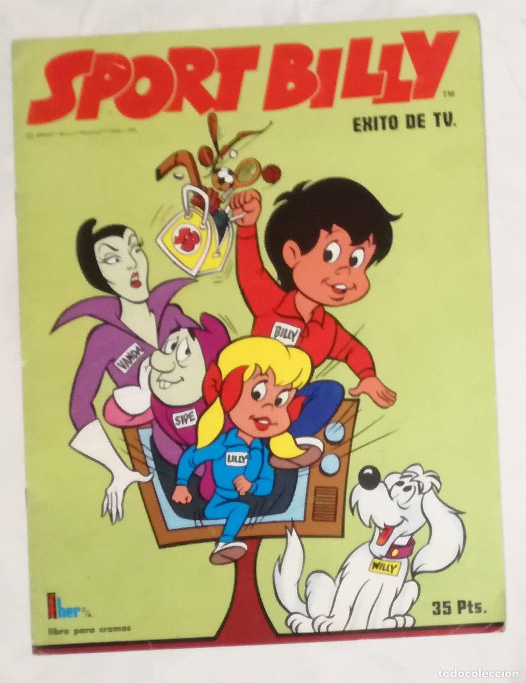 Coleccionismo &aacute;lbumes: Album Sport Billy, FHER - Contiene 38 cromos