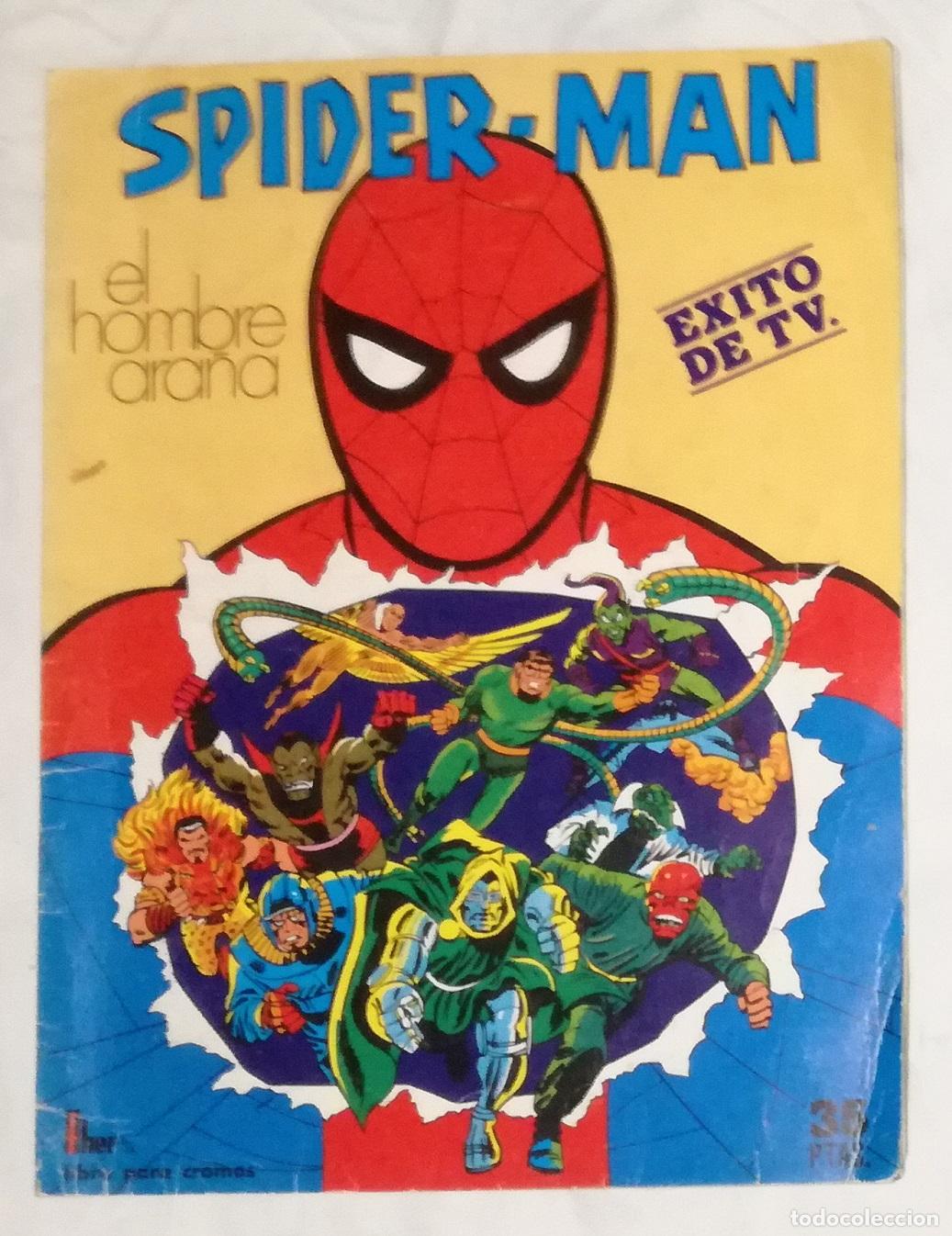 Coleccionismo &aacute;lbumes: Album Spider-Man (Spiderman), FHER - Contiene 26 cromos