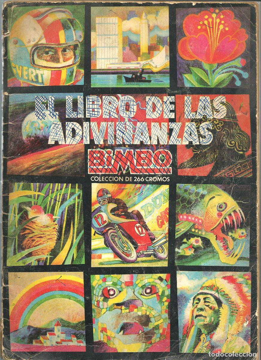 Coleccionismo &aacute;lbumes: ALBUM EL LIBRO DE LAS ADIVINANZAS - BIMBO 1974 - INCOMPLETO CON 161 CROMOS