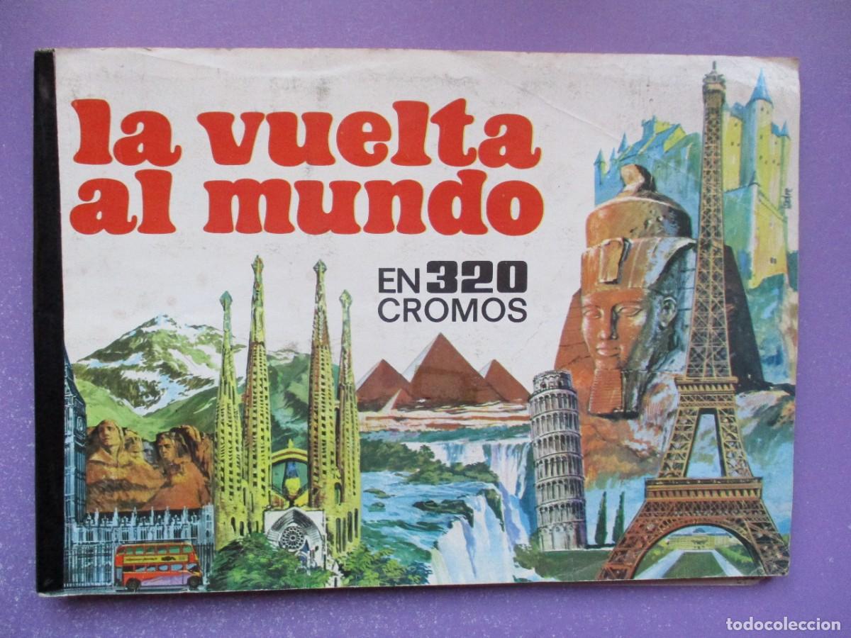 Coleccionismo &aacute;lbumes: ALBUM CROMOS LA VUELTA AL MUNDO EN 320 CROMOS TIENE 207 CROMOS