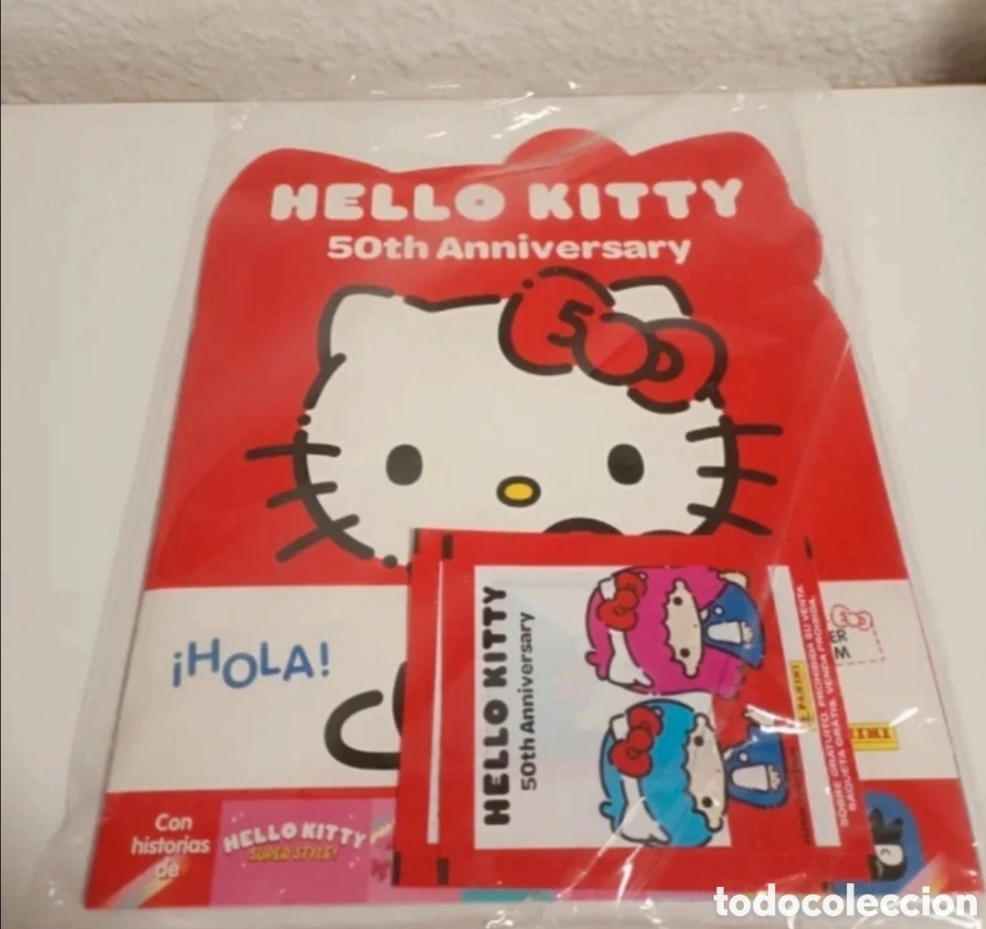 Coleccionismo &aacute;lbumes: &Aacute;lbum cromo Hello Kitty 50 aniversario