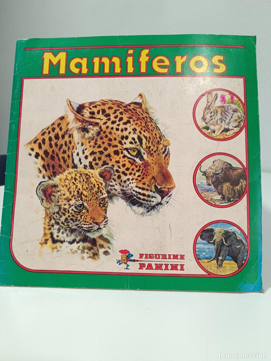 Coleccionismo &aacute;lbumes: MAMIFEROS FIGURINE PANINI - ALBUM DE FOTOS - VER FOTOS PARA LA DESCRIPCION