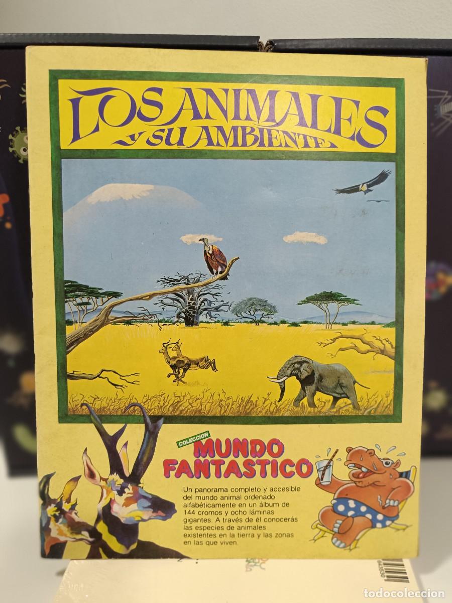Coleccionismo &aacute;lbumes: LOS ANIMALES Y SU AMBIENTE MUNDO FANTASTICO - ALBUM DE FOTOS - VER FOTOS PARA LA DESCRIPCION