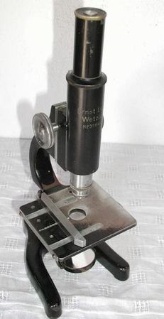 Antiques: MICROSCOPIO LEITZ ANTIGUO