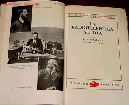 Antig&uuml;edades: LA RADIOTELEFONIA AL DIA  - E.H. CHAPMAN - 1945 - Foto 1