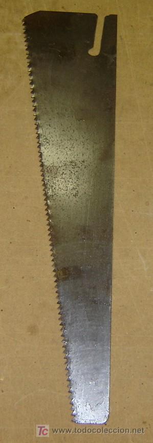 Antig&uuml;edades: HOJA DE SERRUCHO ANTIGUA 35*7 cms. - Foto 1