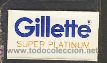 Antig&uuml;edades: Hoja de afeitar GILLETTE - Foto 1