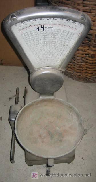 Antig&uuml;edades: B&aacute;scula de un plato, 10 kg - Foto 1