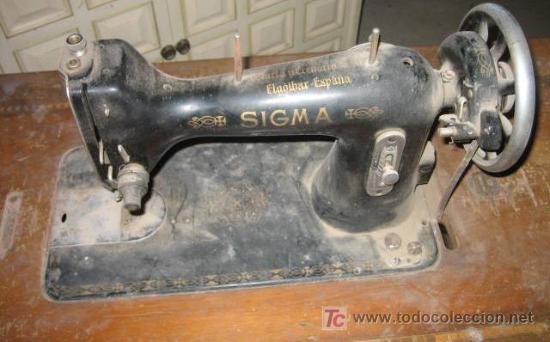 Antig&uuml;edades: M&aacute;quina de coser SIGMA - Foto 2