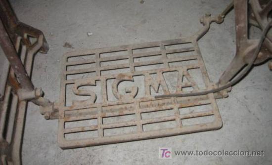 Antig&uuml;edades: M&aacute;quina de coser SIGMA - Foto 3