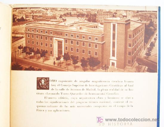 Antig&uuml;edades: Cat&aacute;logo del Instituto Torres Quevedo de Instrumental Cient&iacute;fico. - Foto 6