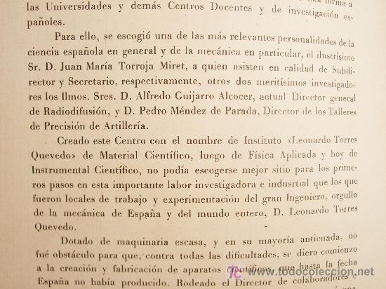 Antig&uuml;edades: Cat&aacute;logo del Instituto Torres Quevedo de Instrumental Cient&iacute;fico. - Foto 7