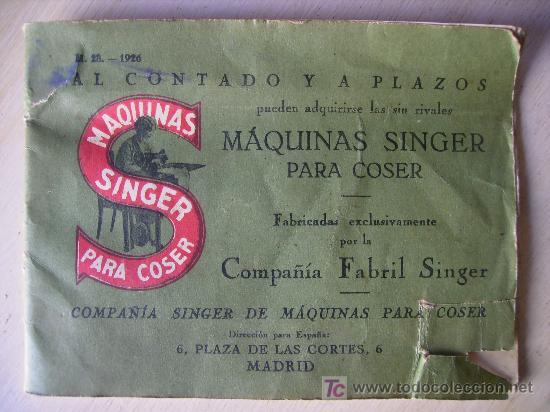 Antig&uuml;edades: catalogo de singer 1926 20 pgs - Foto 1