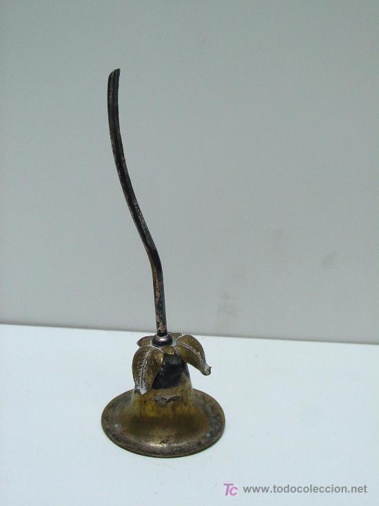 Antig&uuml;edades: CAMPANILLA DE LATON ANTIGUA - Foto 1