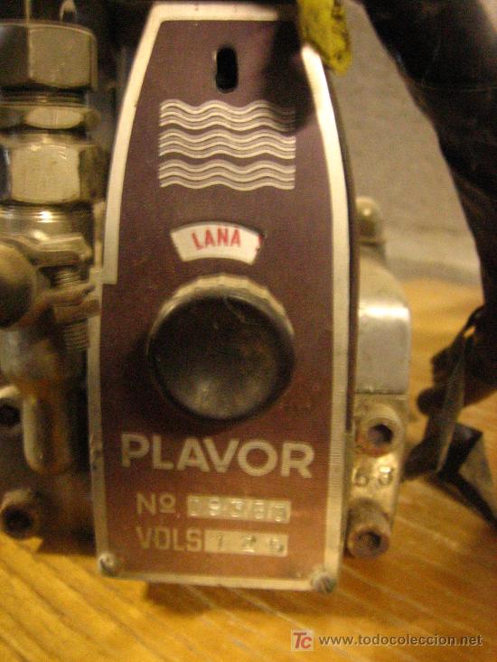 Antig&uuml;edades: Plancha el&eacute;ctrica, de sastre, PLAVOR - Foto 2