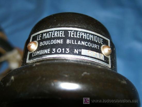 Tel&eacute;fonos: ANTIGUO TELEFONO FRANCES - Foto 5