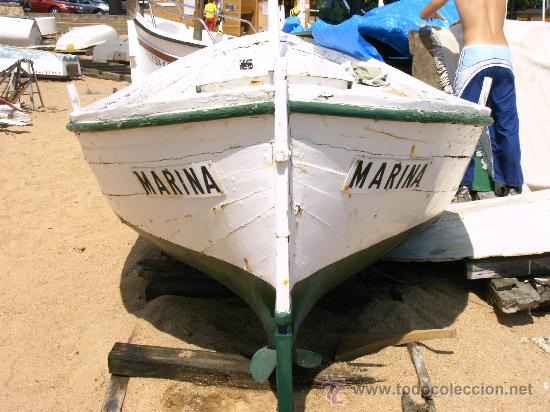 Antig&uuml;edades: BARCA DE 20 PALMOS BOTE DE MADERA - Foto 3