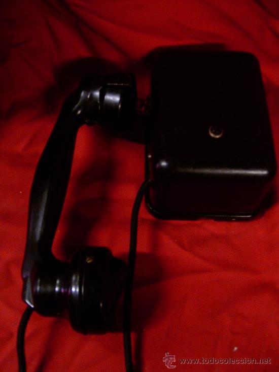 Tel&eacute;fonos: telefono negro - Foto 1