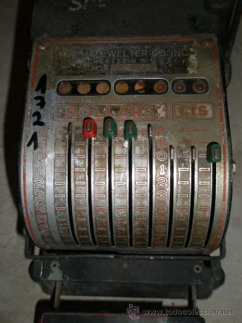 Antig&uuml;edades: M&aacute;quina de tarjetas, USA - Foto 3