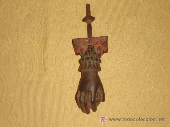 Antig&uuml;edades: ANTIGUA ALDABA LLAMADOR - Foto 2