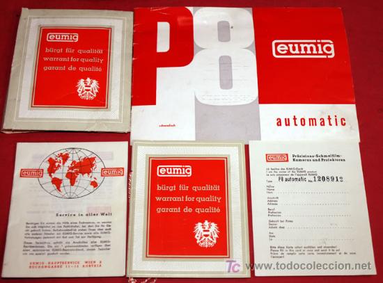 Antig&uuml;edades: PROYECTOR EUMIG P 8 AUTOMATIC - Foto 7
