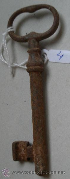 Antig&uuml;edades: Llave de 9,5 cms - Foto 1