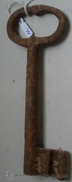 Antig&uuml;edades: Llave de 14 cms - Foto 1